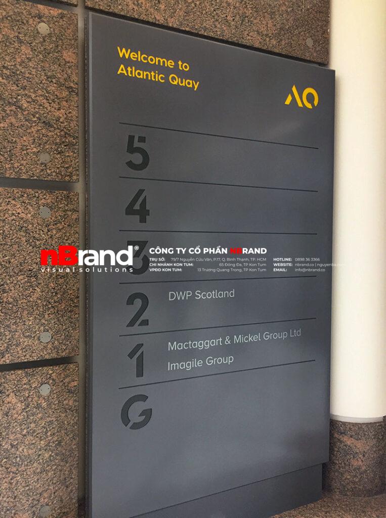 Bảng chỉ dẫn toà nhà Bảng chỉ dẫn toà nhà